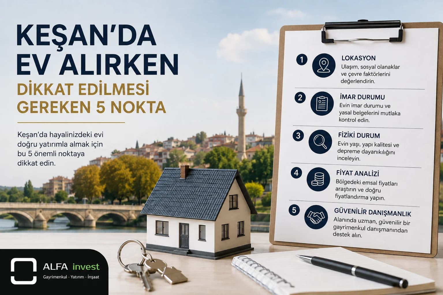 Keşan'da Ev Alırken Dikkat Edilmesi Gereken 5 Nokta
