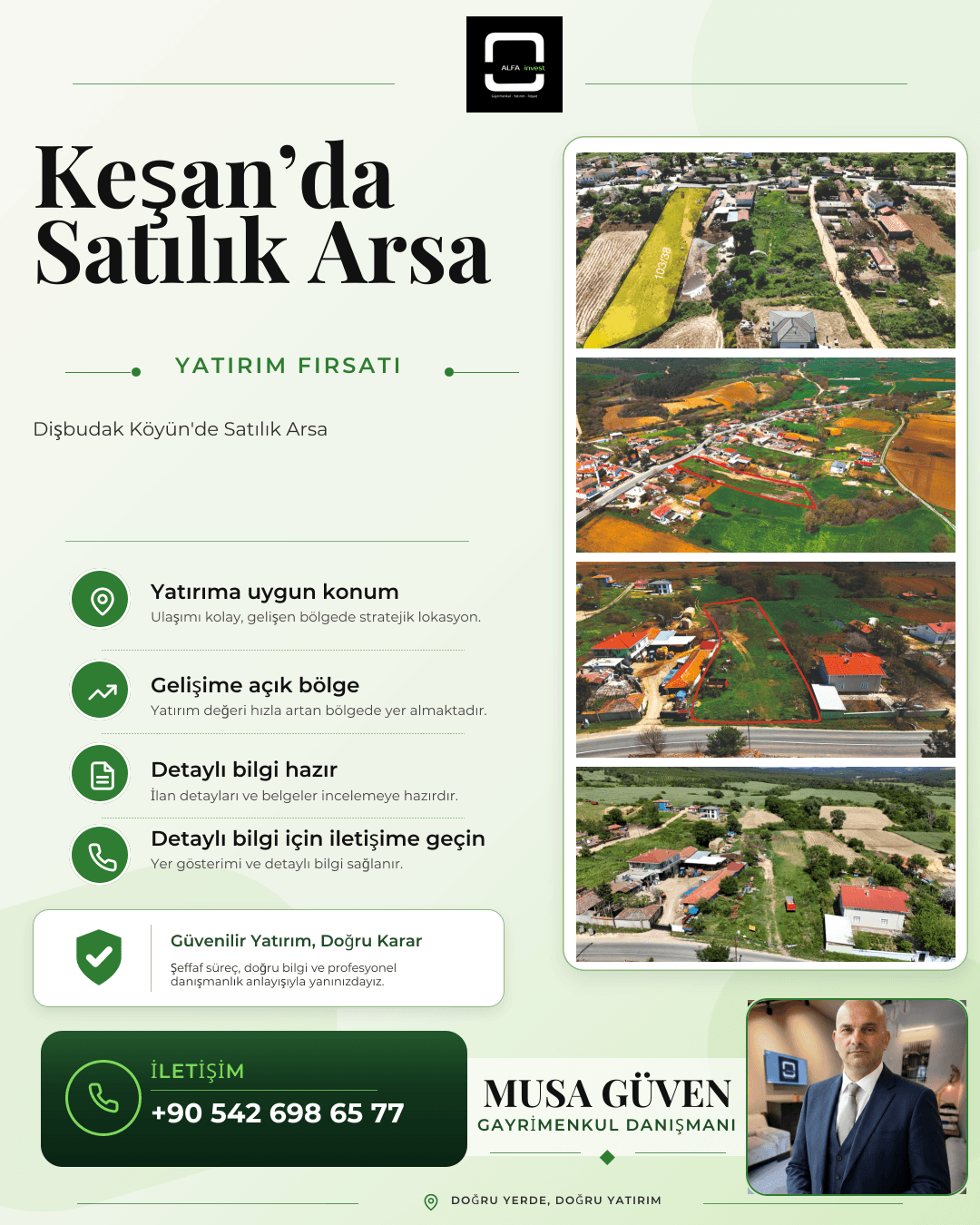 Satılık Köy İmarlı Arsa