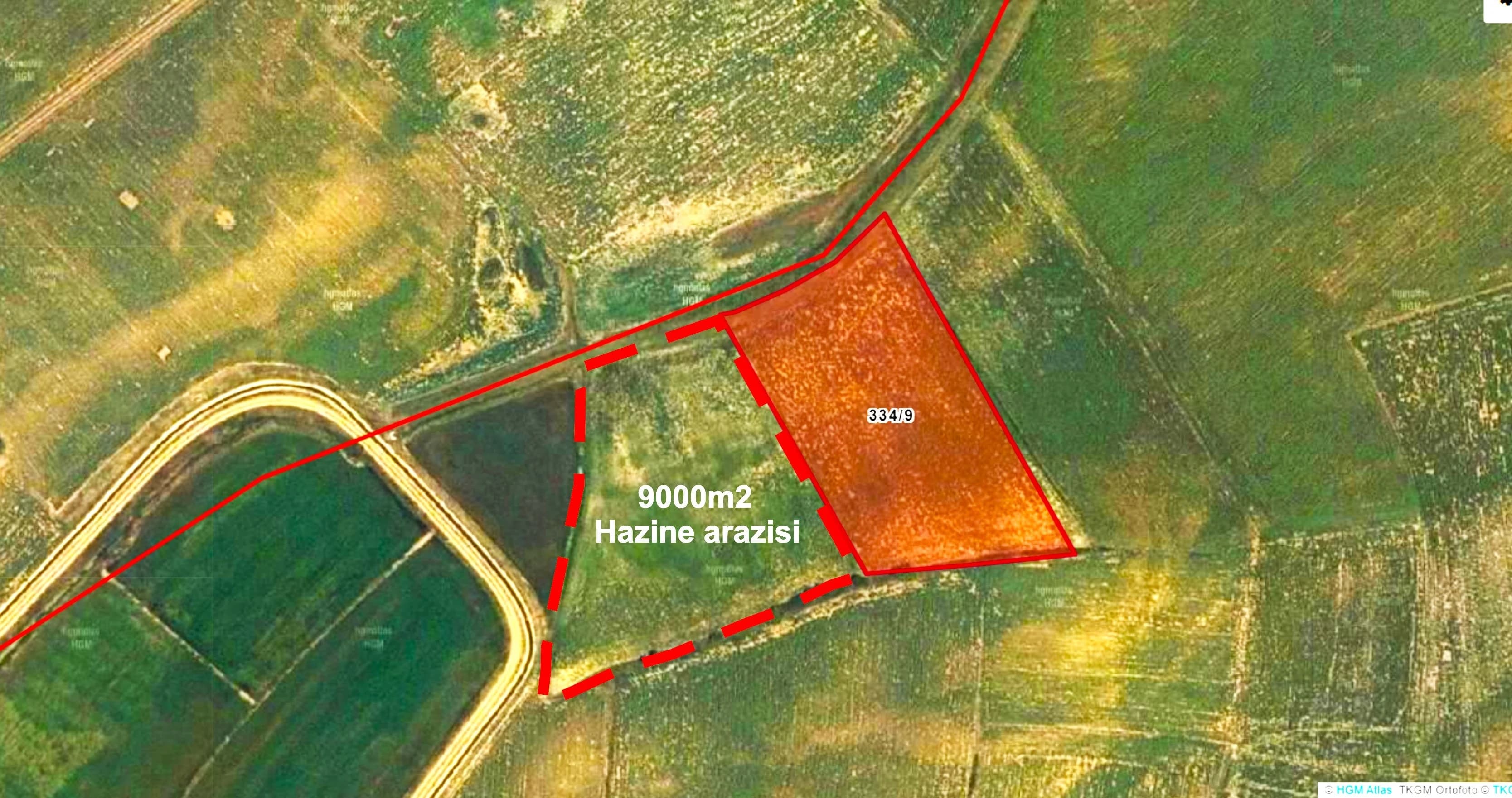 Edirne Keşan Satılık Satılık Tarla - Keşan'da Sulama Kanalı Yanında Satılık 7.835 m² Tarla