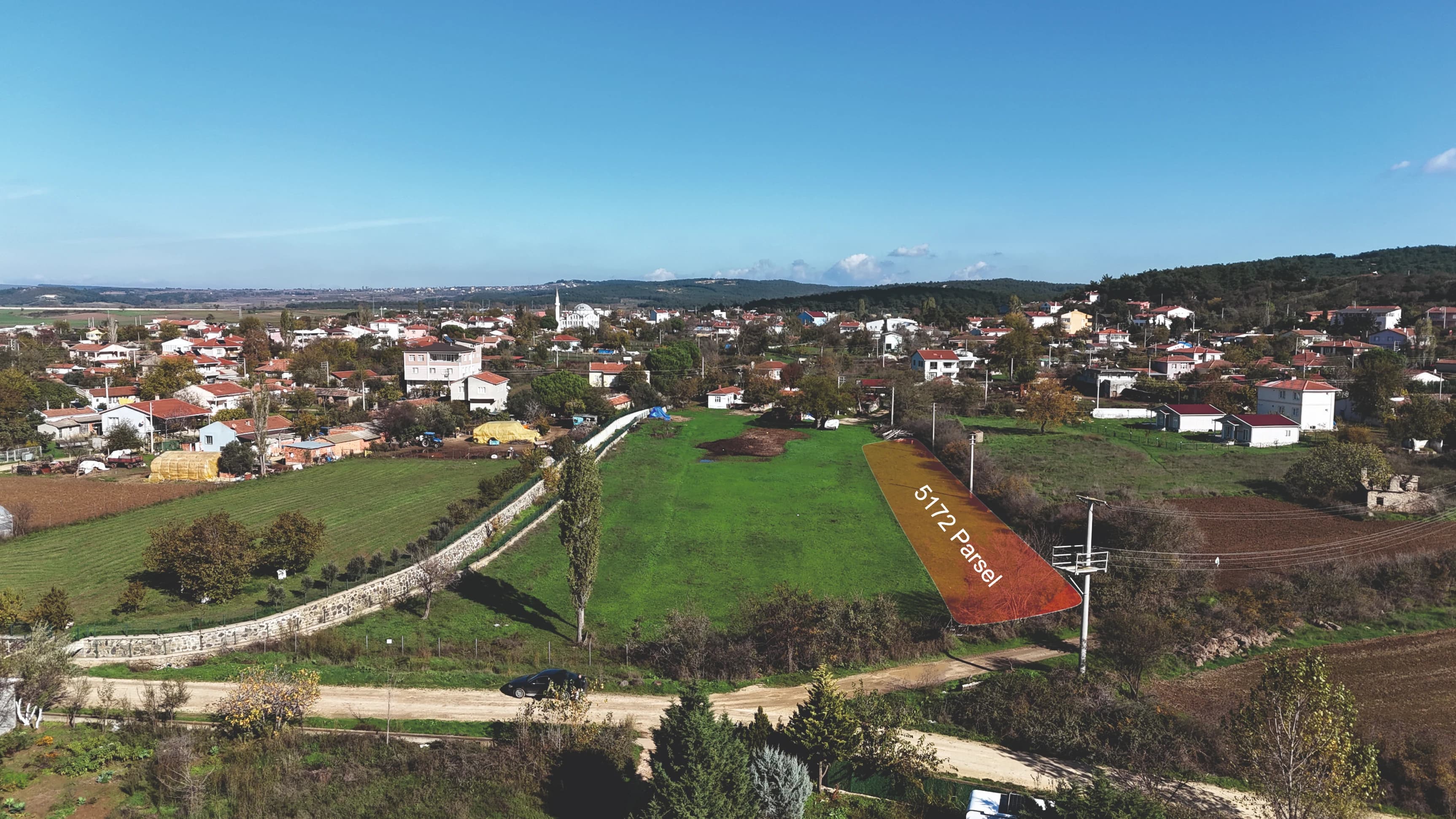 Edirne Keşan Satılık Satılık Arsa - Keşan Mecidiye'de Konut İmarlı Satılık Arsa - 1780m²